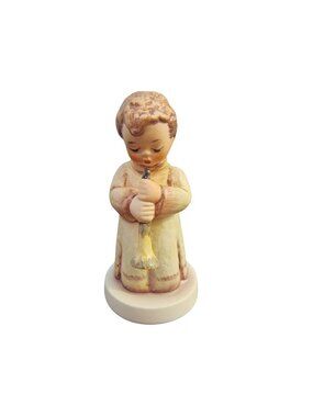 Vintage Goebel Hummel First Issue Angel Boy Figurine Playing Horn Clarinet